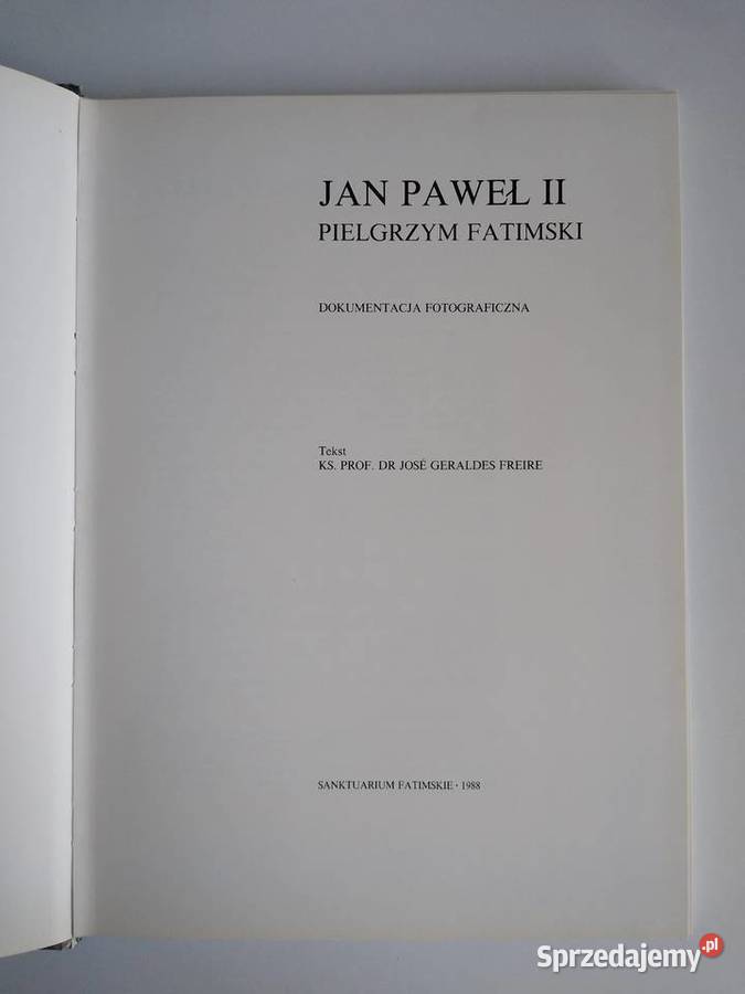 Jan Paweł II Pielgrzym Fatimski Gdańsk