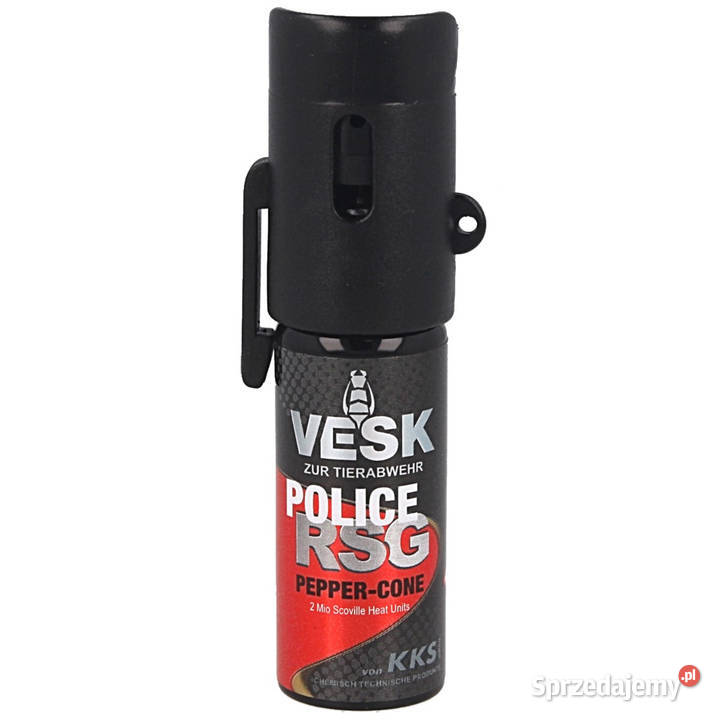 Gaz pieprzowy KKS VESK RSG Police 2mln SHU Cone sprzedam