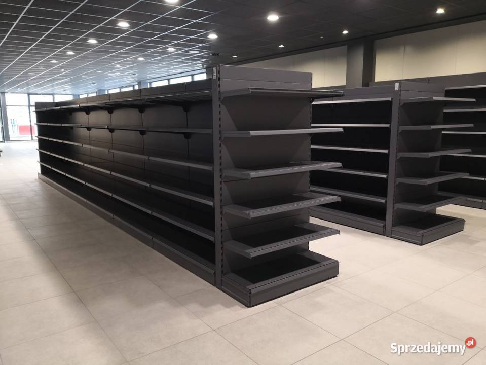 Regał sklepowy gondola regał metalowy Mago Barczewo