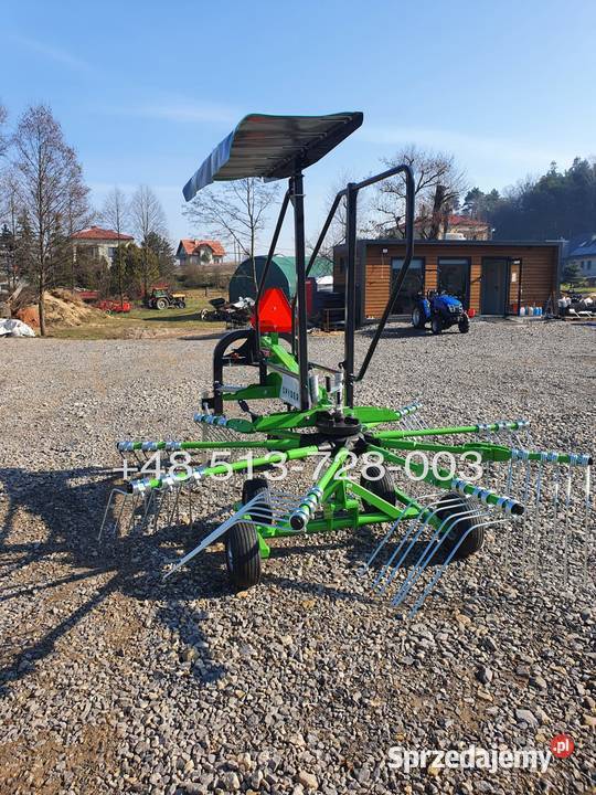 Zgrabiarka karuzelowa TALEX SPYDER 36m 42m nieuszkodzony Pozostałe Gołaczewy