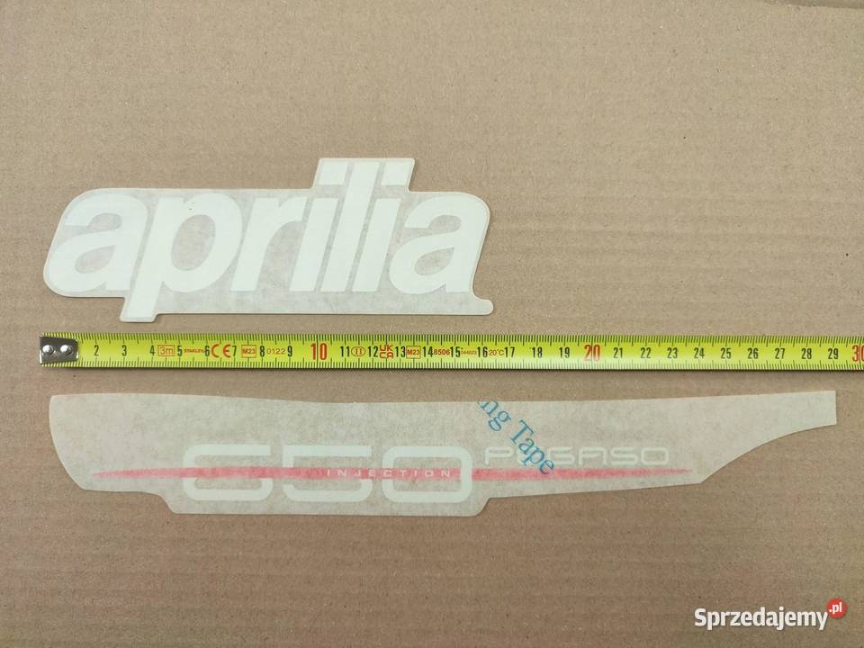 KOMPLET NAKLEJEK APRILIA PEGASO 650 IE 20012004 Poduszki powietrzne lubelskie