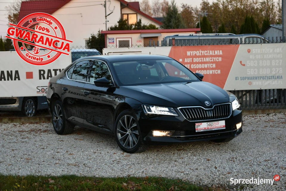 Škoda Superb 2.0TDi 190KM DSG 2018r. SALON L&K BiX LED NAVi Ambiente el kl…