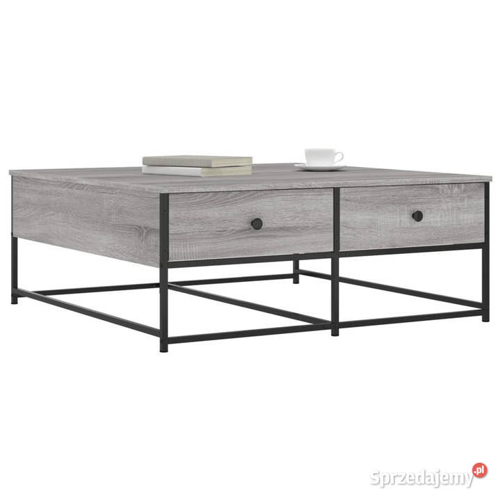 Stolik kawowy szary dąb sonoma 100x99x40
