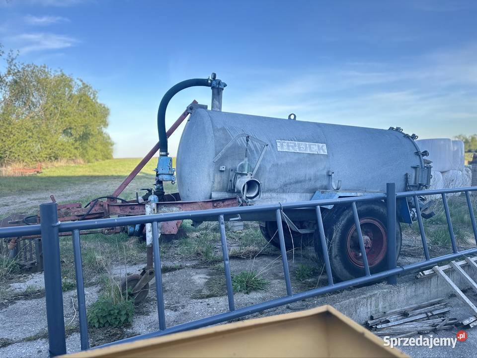 Beczkowóz Wóz asenizacyjny 5000 l sprawny nieuszkodzony Poryte sprzedam