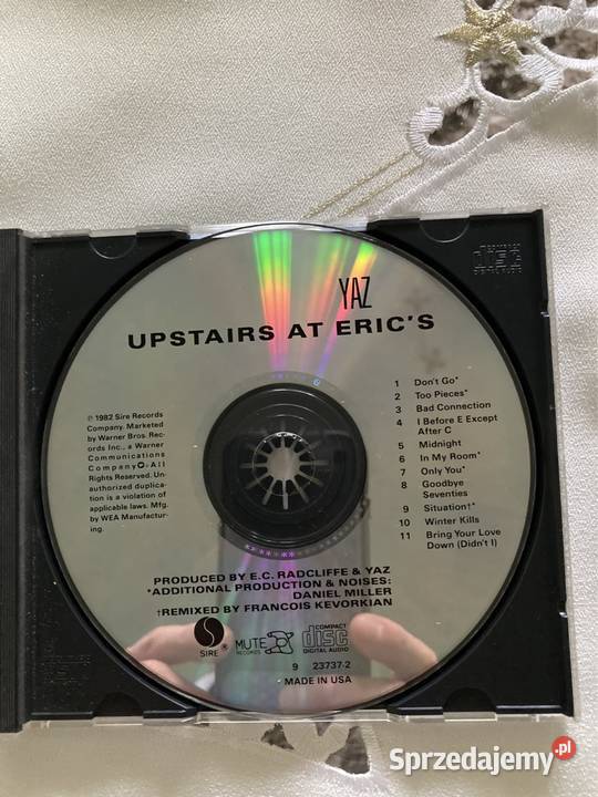Płyta CD Yaz Upstairs At Erics Klasyka 1 Lata 80 Czerwionka-Leszczyny sprzedam