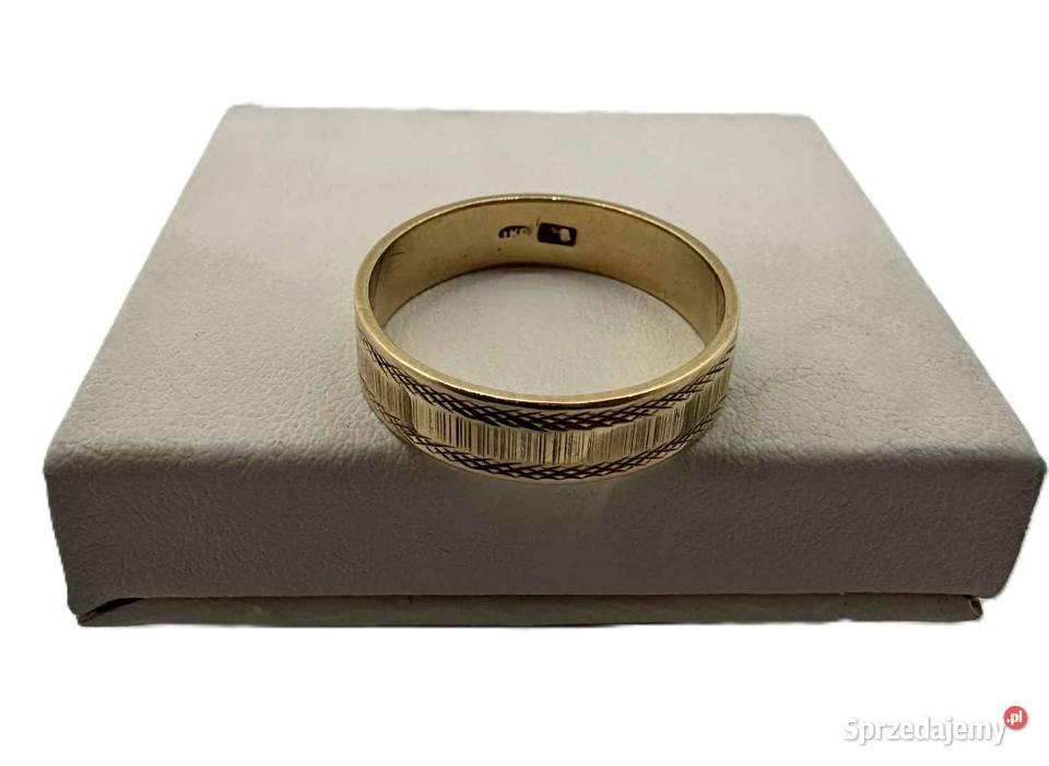 Złota Obrączka pr 585 294g R15 złoto Elbląg