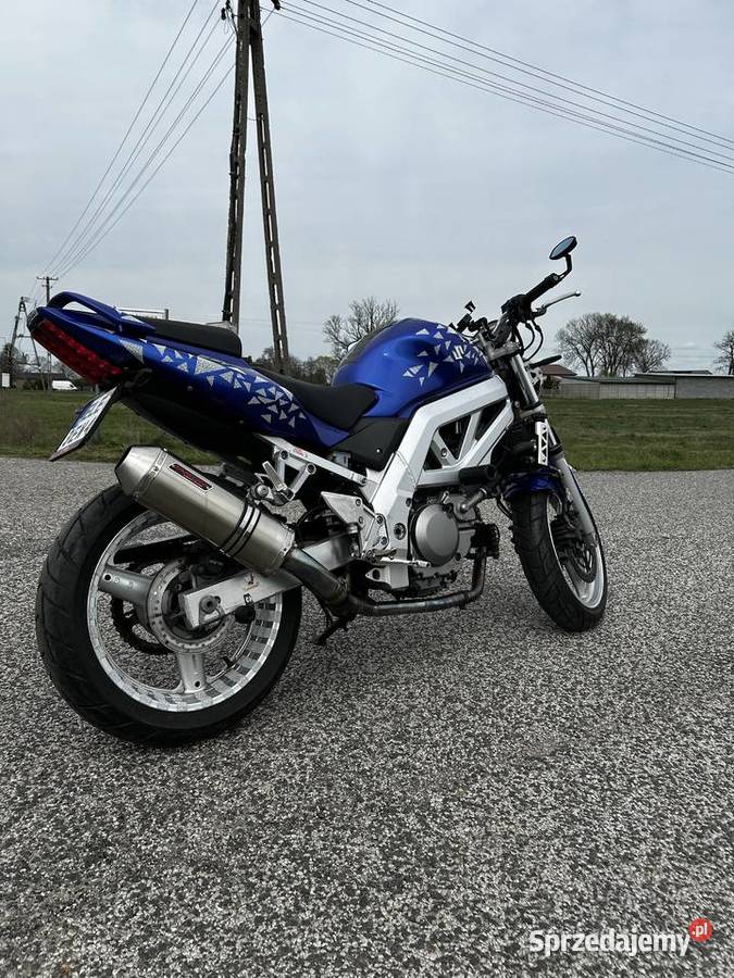 Sprzedam SUZUKI SV650 kat A2 odblokowana niebieski Łęczyca