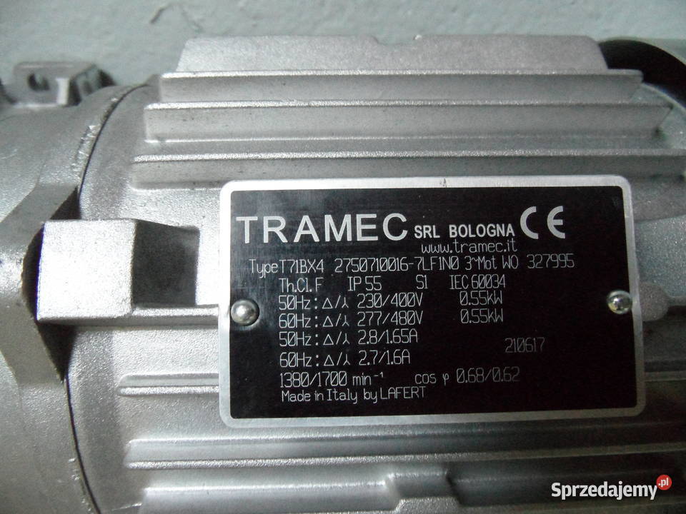 Silnik TRAMEC 055kW TYP T71BX4 27507100167LFIN0 Olsztyn
