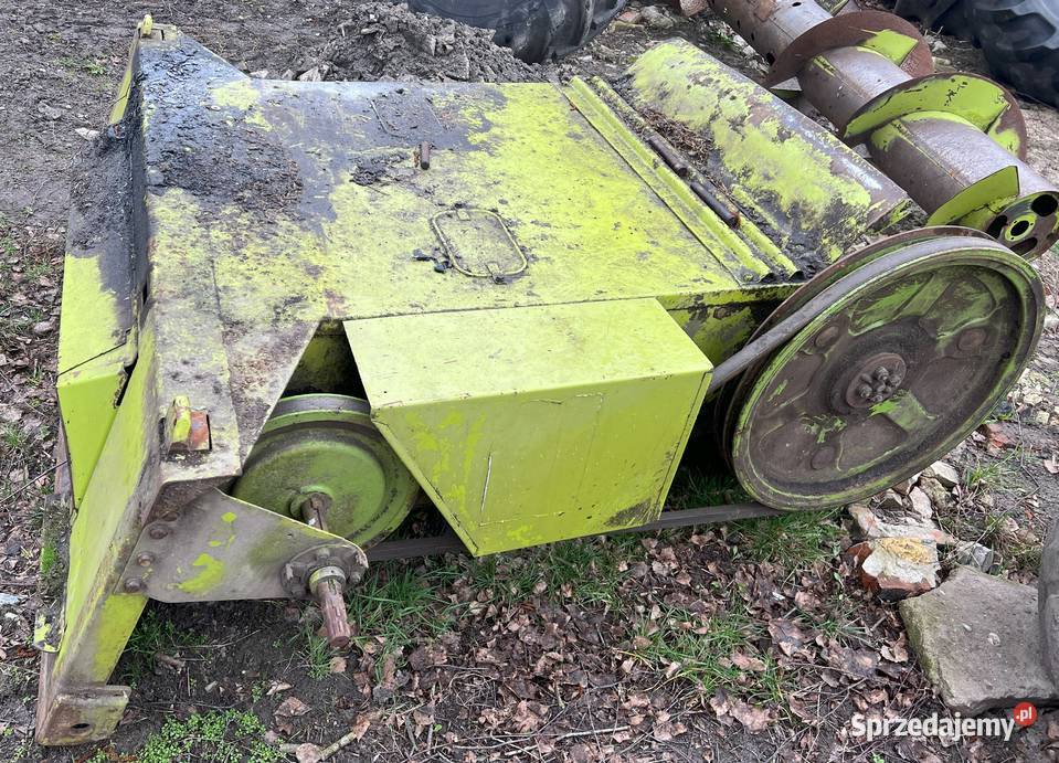 Podajnik pochyły na części kombajn claas Zahajki