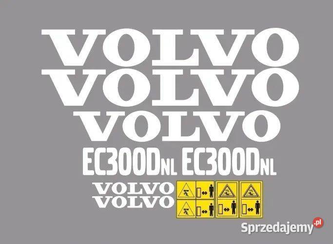 Naklejki oklejenie VOLVO EC300DNL Zamiennik Janików