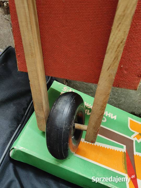 Retro Vintage PRL unikat taczka zabawka dzieci Lublin