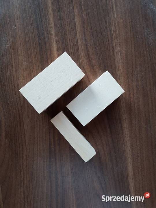 Drewniane klocki lipowe drewno do rzeźbienia Łódź