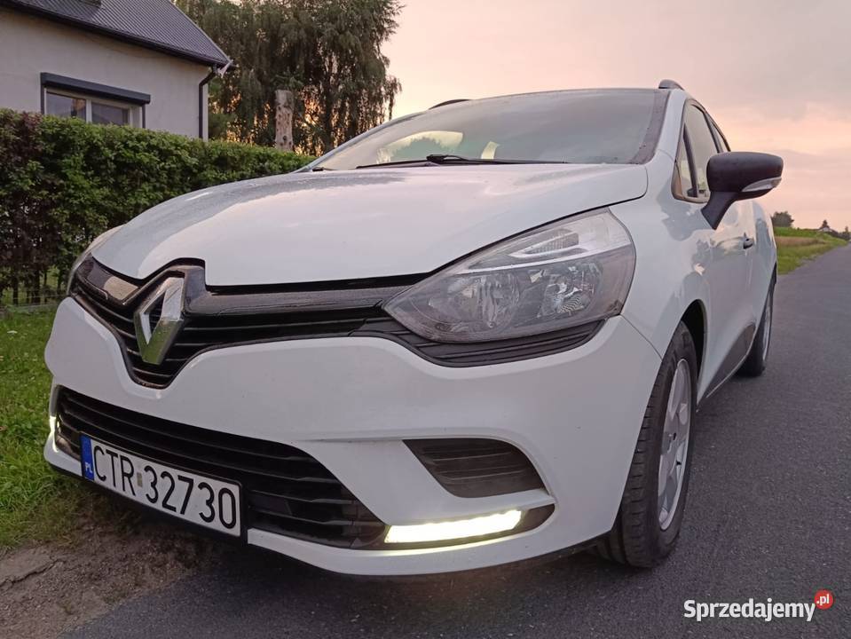 Reno Clio 4 Renault kombi biały Dobrzejewice