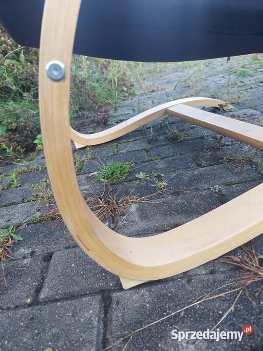 Fotel Ikea czarny Jelenia Góra