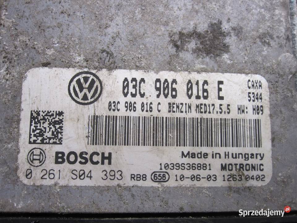 VW SKODA SEAT 14 TSI komputer sterownik silnika świętokrzyskie