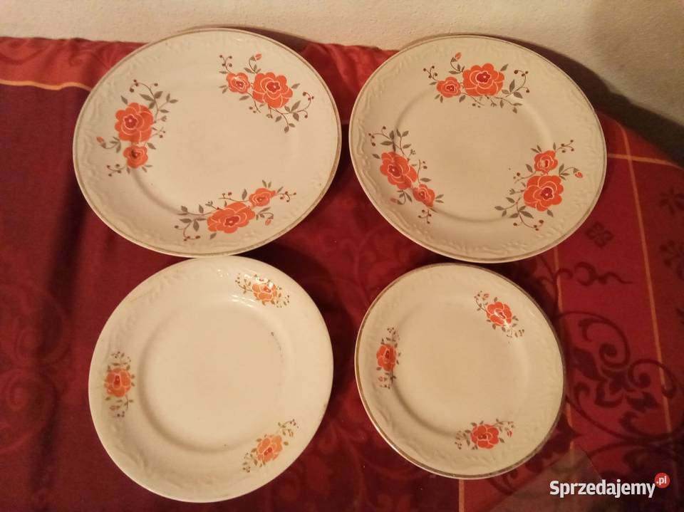 Talerze i półmisek Karolina PRL mazowieckie Warszawa