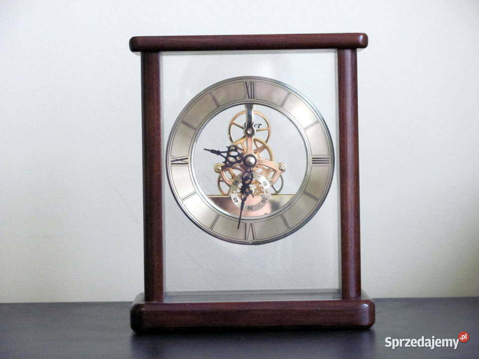 Zegar kominkowy ADLER Zegary śląskie Sosnowiec