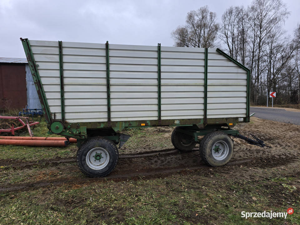 Przyczepa samowyładowcza EUROTRANS 6000 6 t do podlaskie Czerkiesy sprzedam