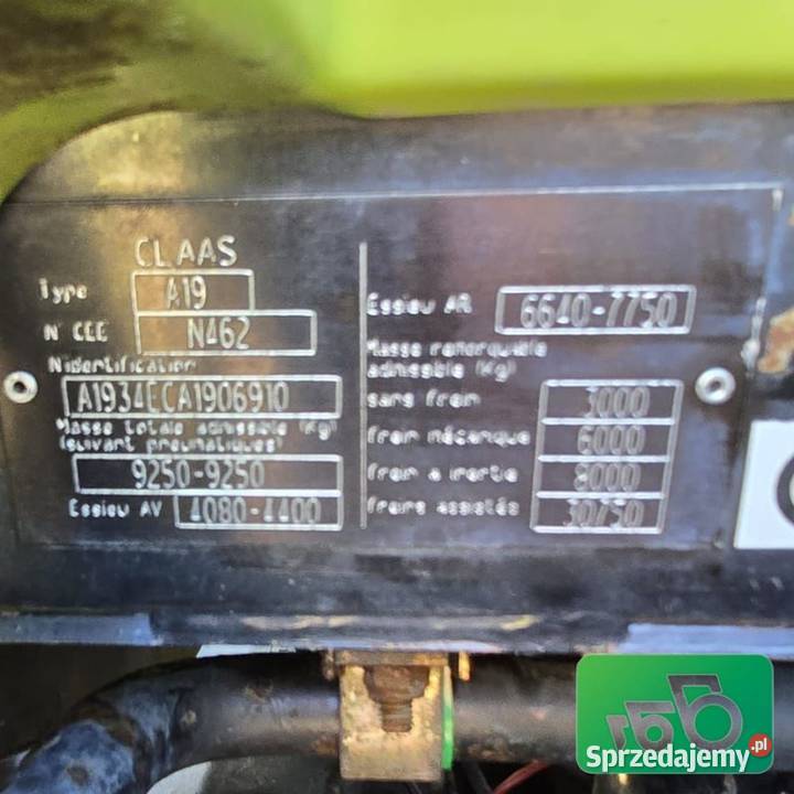 Claas Arion 640 CEBIS 2012 Dyna6 50 h Wilkowo