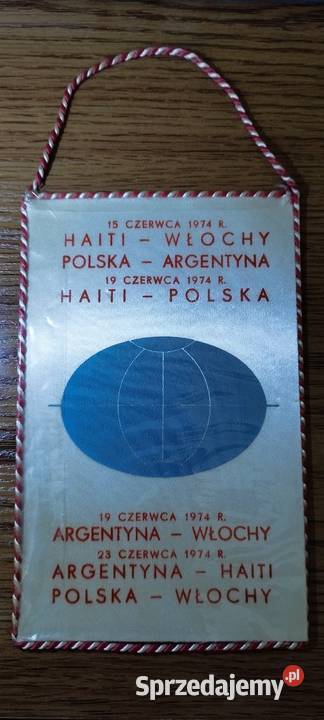 Proporczyk Mistrzostwa Świata w Piłce Nożnej Nakło nad Notecią