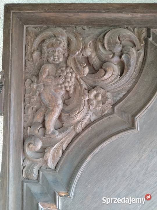 drzwi gdańskie Antyki, Sztuka, Kolekcje Dąbrówka Tczewska sprzedam