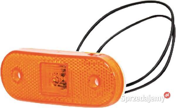 Lampa obrysowa LED prostokątna 1224V z przewodem Oświetlenie