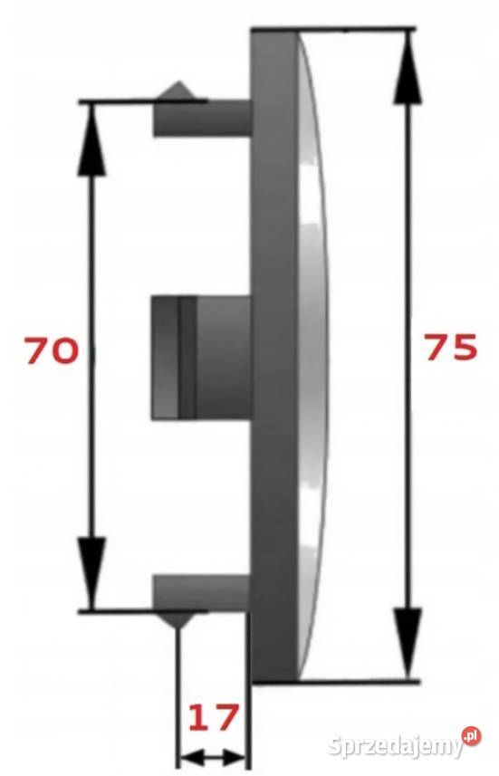 Emblemat dekielki do felg Mercedes Miedary
