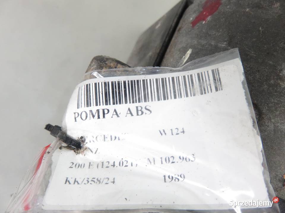 POMPA ABS MERCEDES W124 0265200043 małopolskie
