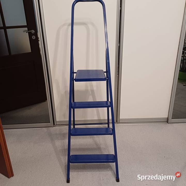 Drabina 4 stopniowa stalowa do 150 Sieradz sprzedam