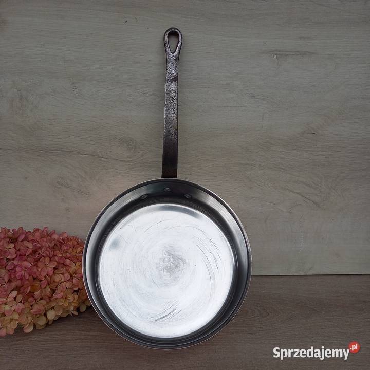 Duża miedziana głęboka patelnia poj 25 litra Warszawa