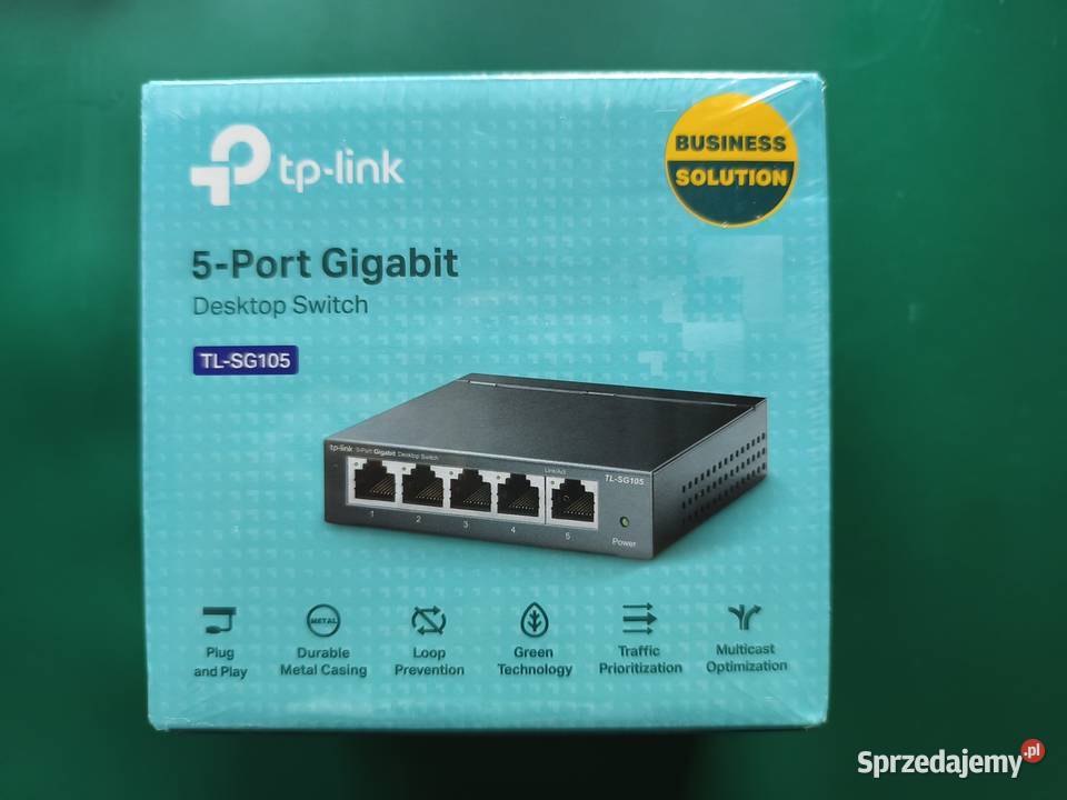 Nowy switch TPLINK TLSG105UN Ver 80