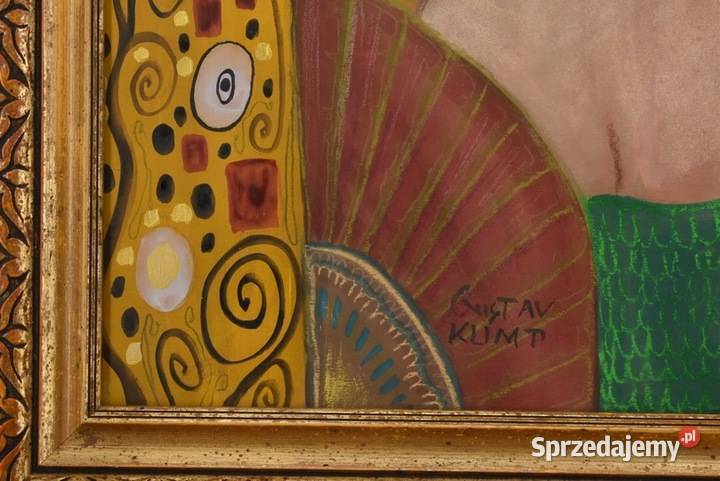 Gustav Klimt Portet Damy z Wachlarzem Stary Kraków