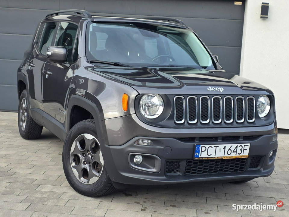 Jeep Renegade ładny panorama 4x4 20 140 Zarejestrowany w Polsce Czarnków sprzedam