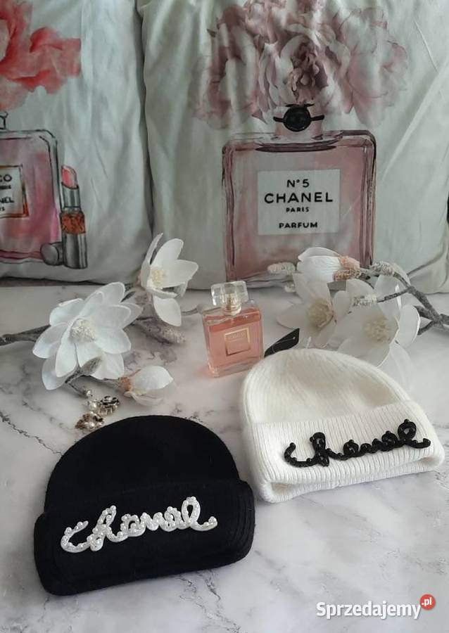 czapka zimowa czarna angorka mazowieckie Warszawa