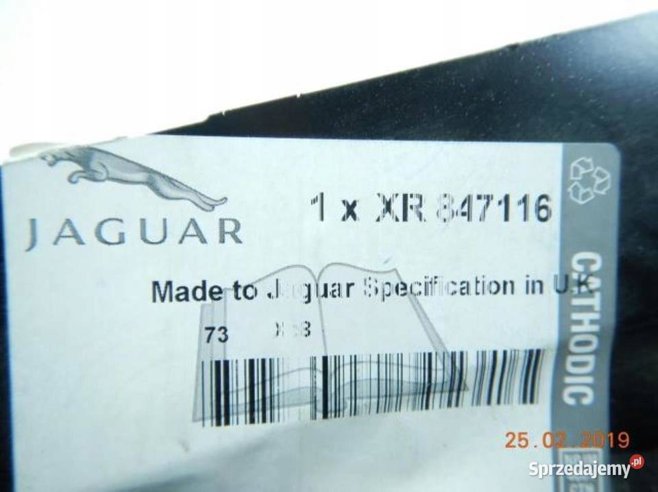 XR847116 WSPORNIK MOCOWANIE LEWY JAGUAR STYPE osobowe sprzedam