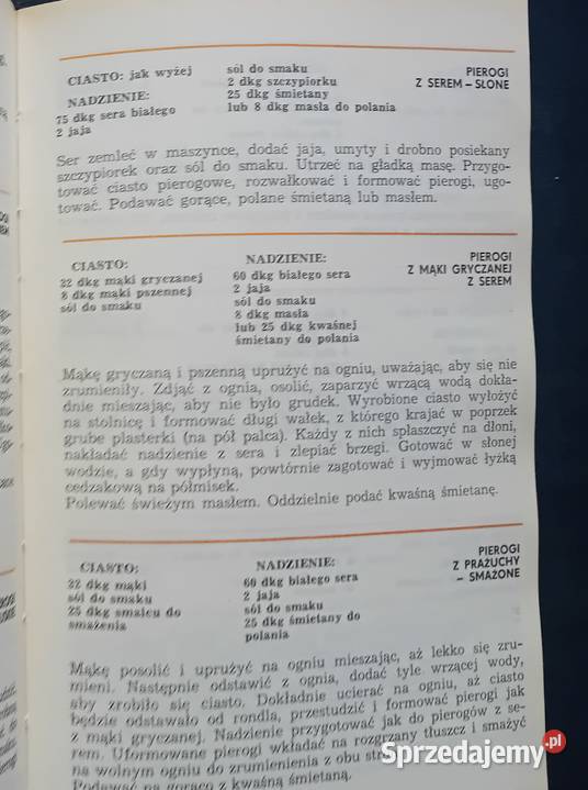 Dobra kuchnia Pr zbiorowa Watra 1988 r Wydanie Antykwariat Koźminek sprzedam