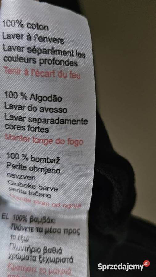Pierre Cardin koszulka polo rozmiar L czarny Odzież i bielizna męska Lublin