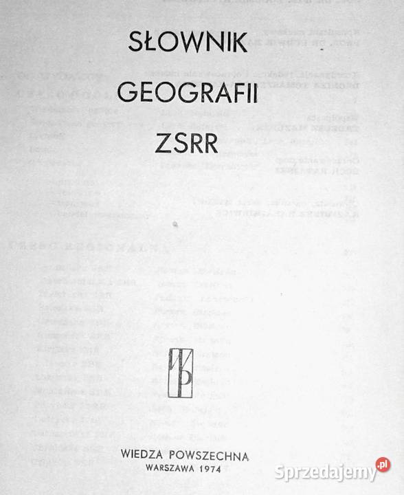 Słownik geografii ZSRR Roman Biesiada T lubelskie Chełm