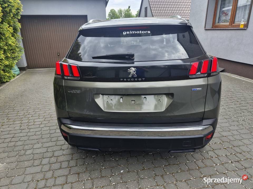 Śliczny Peugeot 3008 niski udokumentowany kamera cofania Trzcianka