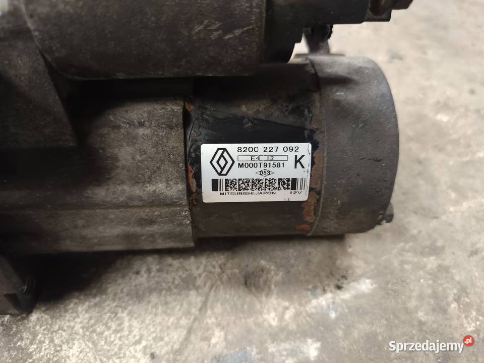 Rozrusznik renault 15 dci 8200227092 Bychawa