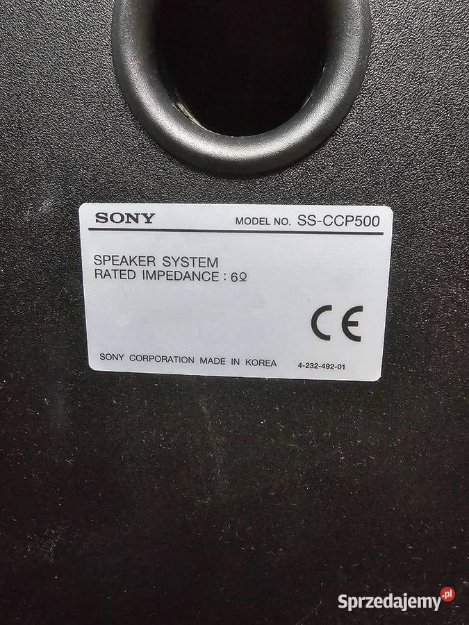 Kolumny stereo Sony SSCCP500 WYSYŁKA małopolskie Kraków