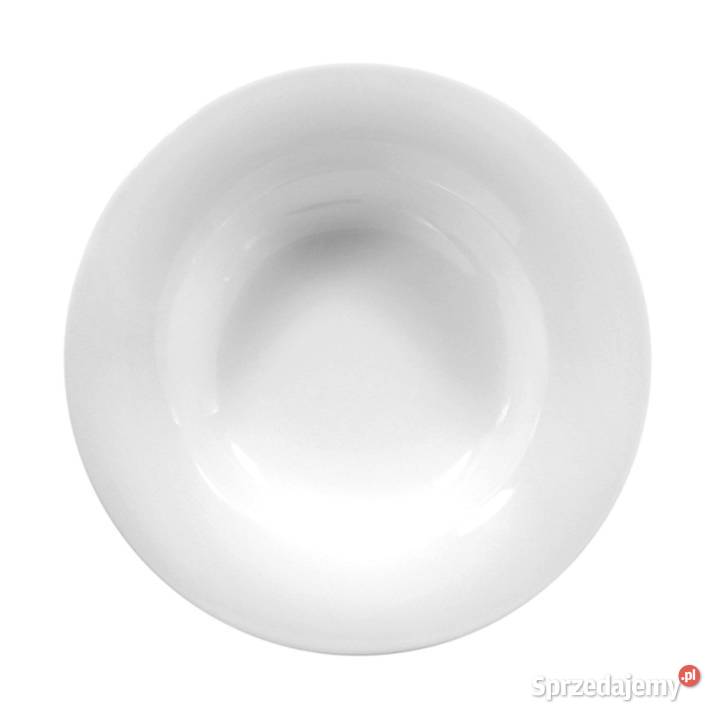 ZESTAW 6 x Elegancki głęboki talerz do makaronu Mielno