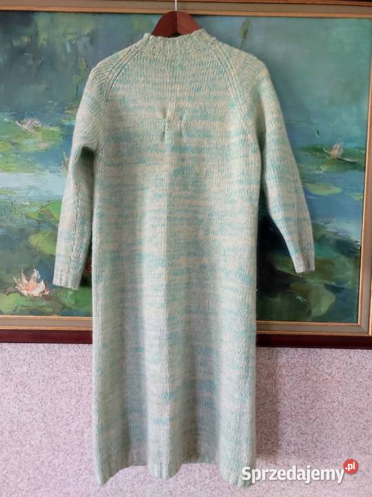 sukienka sweter kardigan wełna moher unikat świętokrzyskie sprzedam
