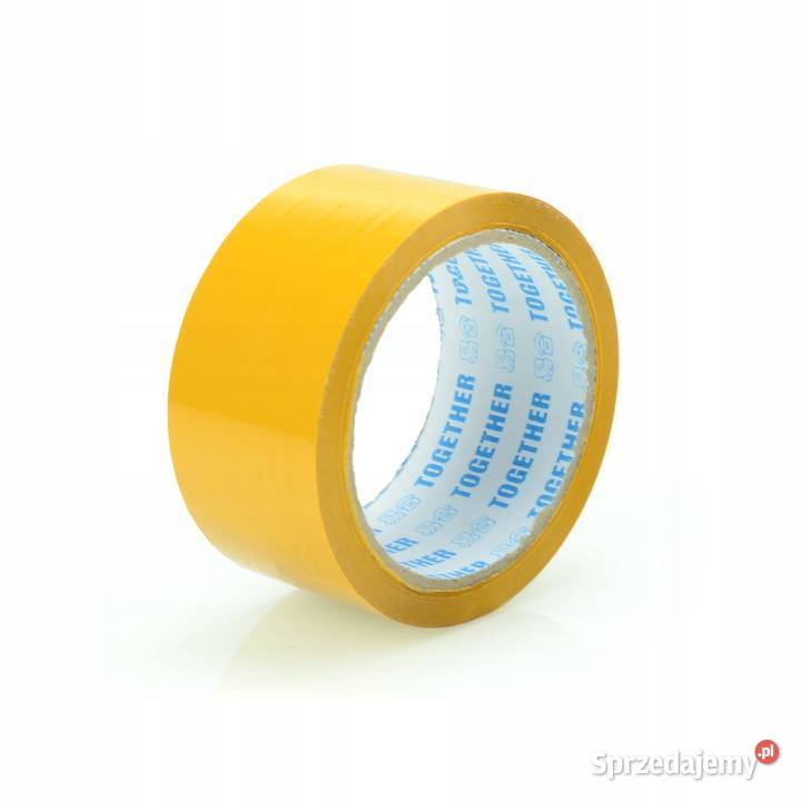 Taśma Pakowa Żółta 45mm x 80m Ultra Mocna Ludźmierz