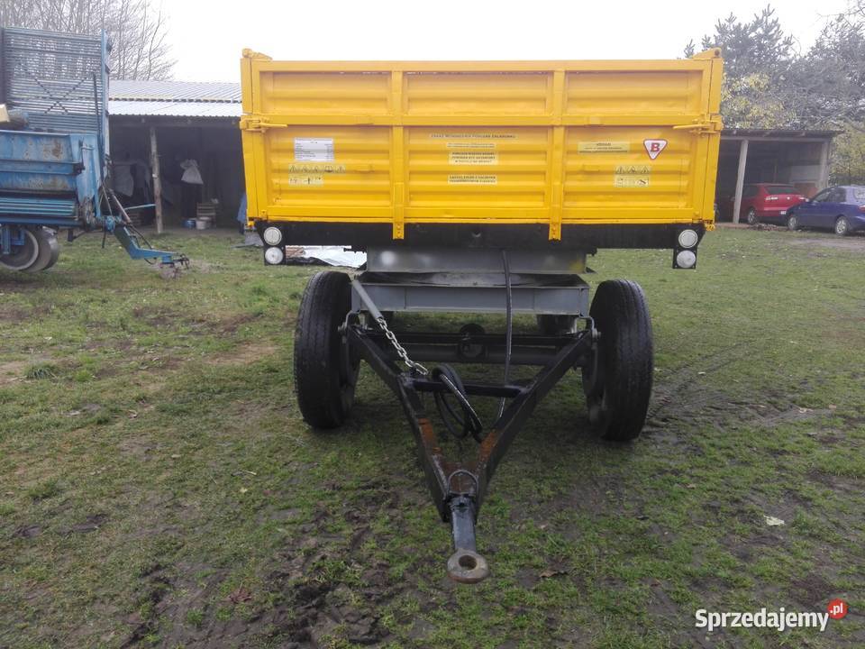 Przyczepa Autosan D55 wywrotka na trzy strony