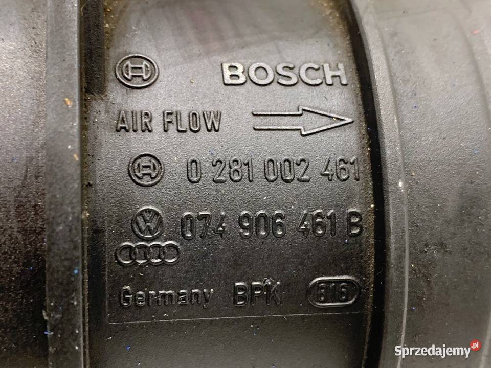 PRZEPŁYWOMIERZ VW PASSAT B6 074906461B 20 140 sprzedam