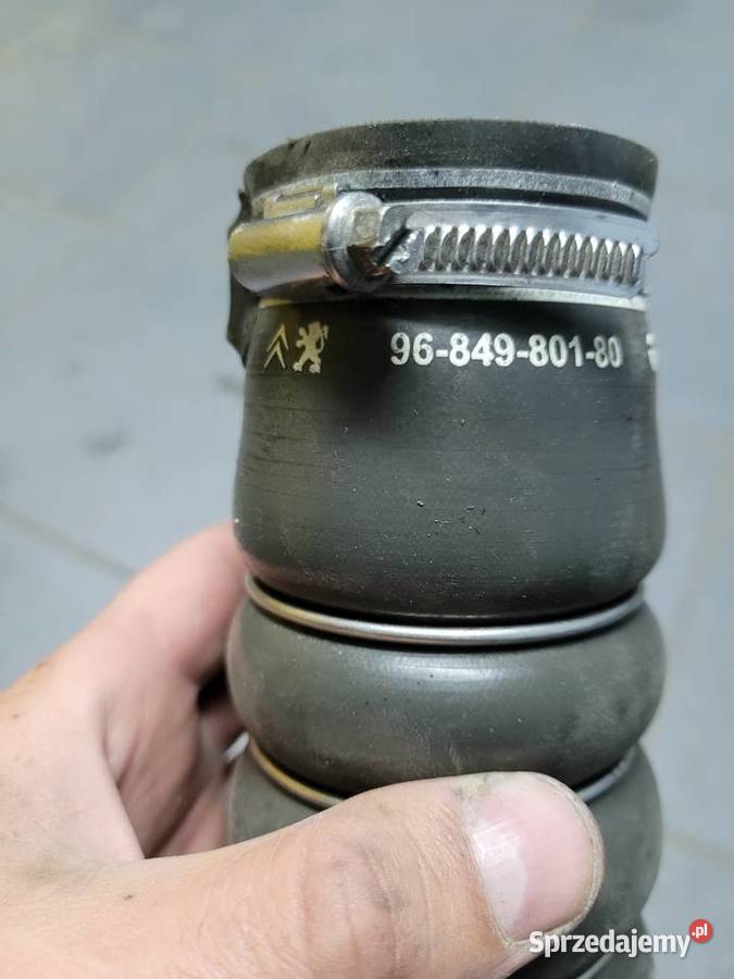 Rura przewód intercoolera 9684980180 16 HDI