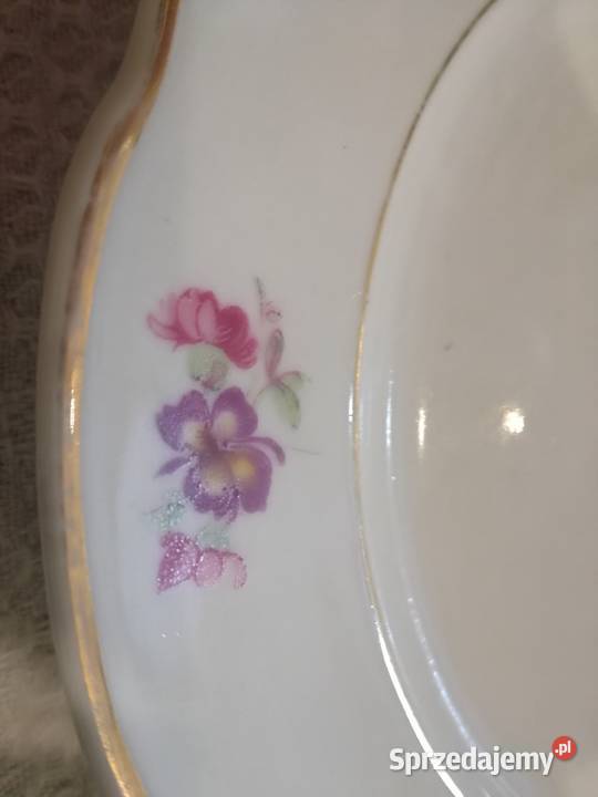 ZESTAW TALERZY DESEROWYCH PORCELANA ĆMIELÓW L 70 Kraków sprzedam