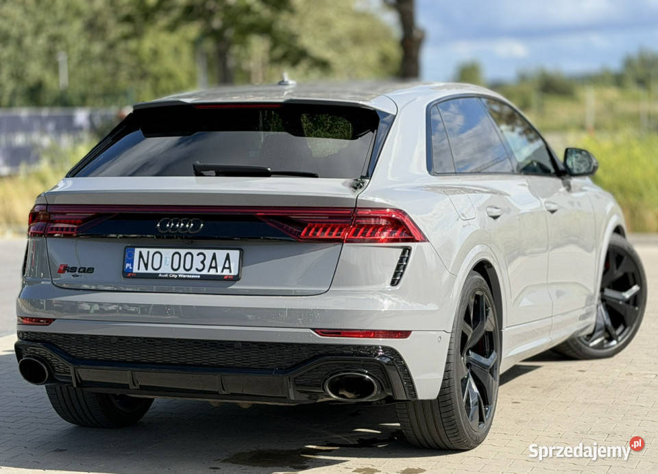 Audi RS Q8 40 600 NARDO Pełna Konfiguracja na kamera cofania