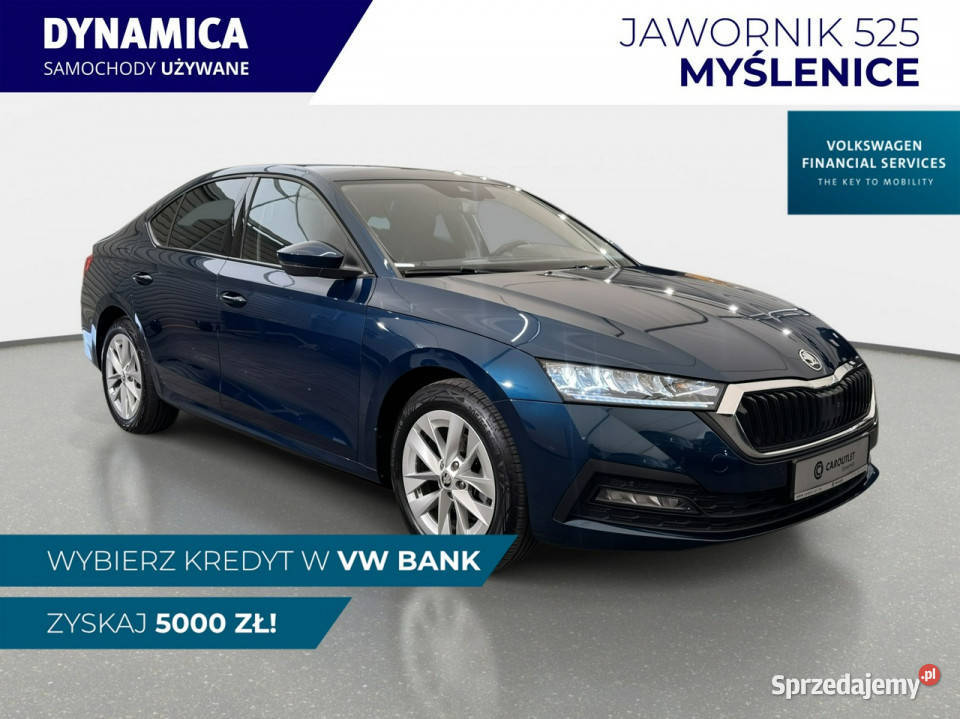 koda Octavia VAT 23 Ambition 15TSI 150 M6 2021 r Myślenice